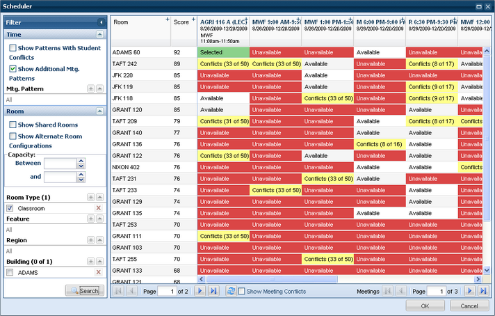 AdHocScheduler_AlternateTimesRooms