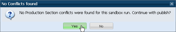 Sandbox_PublishNoConflictsFound
